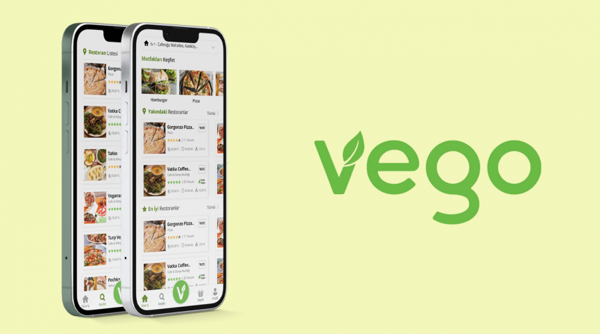 Vego: Vegan ve vejetaryen beslenenler için yemek sipariş uygulaması