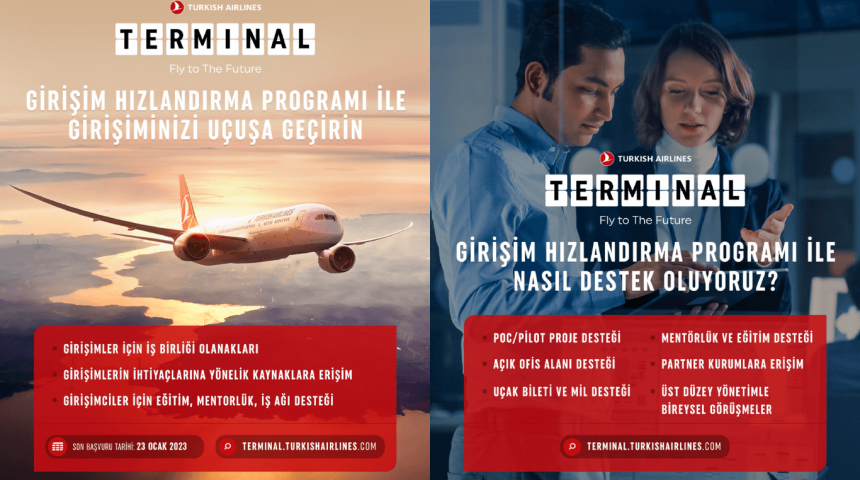 Türk Hava Yolları, Terminal Girişim Hızlandırma Programı başlatıyor