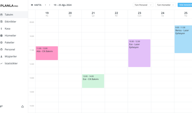 Planla.co: Basit, Sade ve Hızlı Randevu Yazılımı